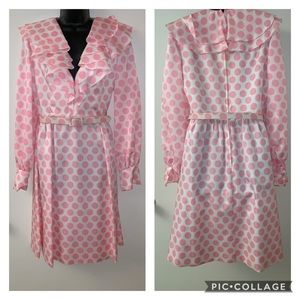 Polka dot vintage dress